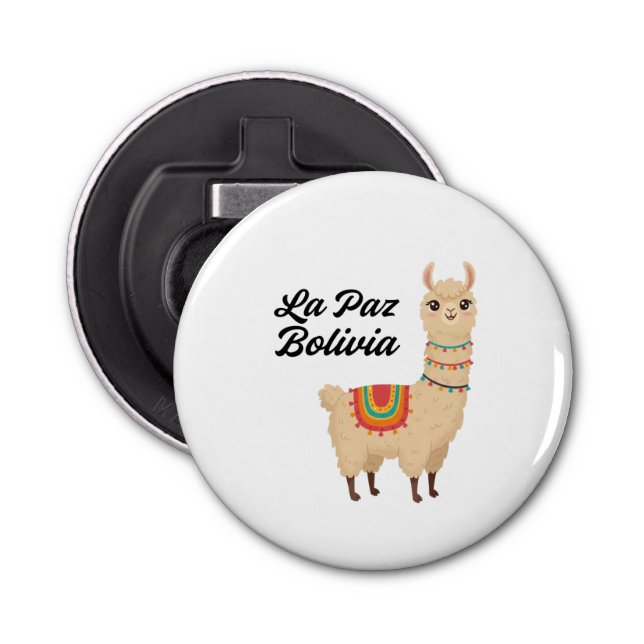 Chapa de Bolivia Bottle Opener (Front)