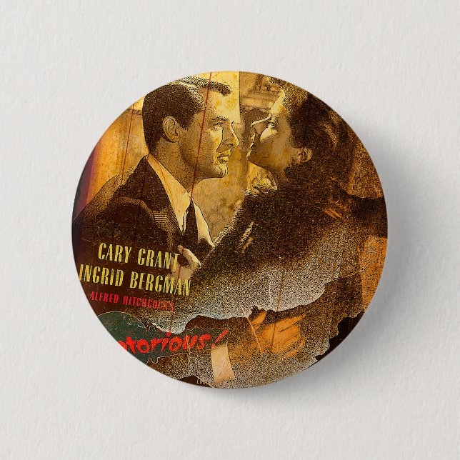 Chapa Redonda De 5 Cm Miss Hubberman is in Trouble 6 Cm Round Badge (Front)