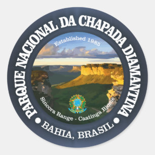 Chapada Diamantina National Park Classic Round Sticker