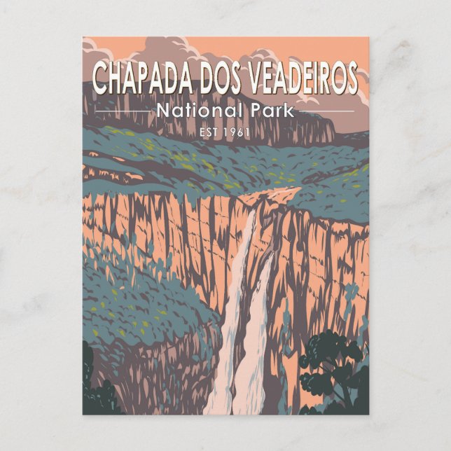 Chapada Dos Veadeiros National Park Brazil Travel Postcard (Front)