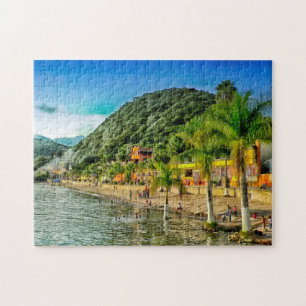 Chapala Lake Mexico. Jigsaw Puzzle