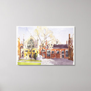 Chapel and Hall Lincoln's Inn Canvas Print