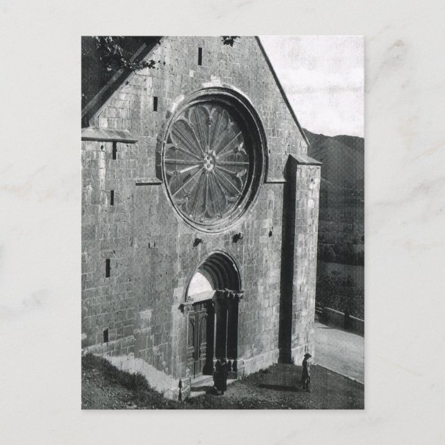 Chapel at Seynes-les-alpes Postcard (Front)