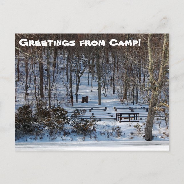 Chapel at Winter Postcard (Front)