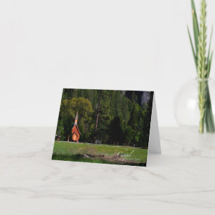 Chapel at Yosemite Card