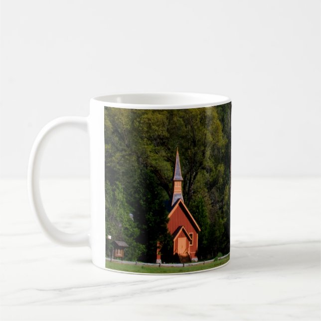 Chapel at Yosemite Coffee Mug (Left)