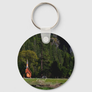 Chapel at Yosemite Key Ring