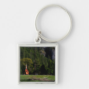Chapel at Yosemite Key Ring