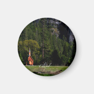 Chapel at Yosemite Magnet
