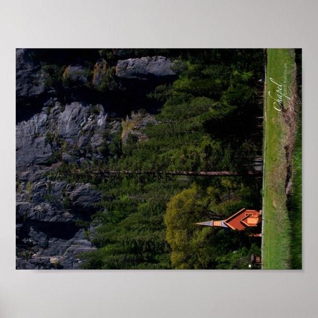 Chapel at Yosemite Poster (Front)