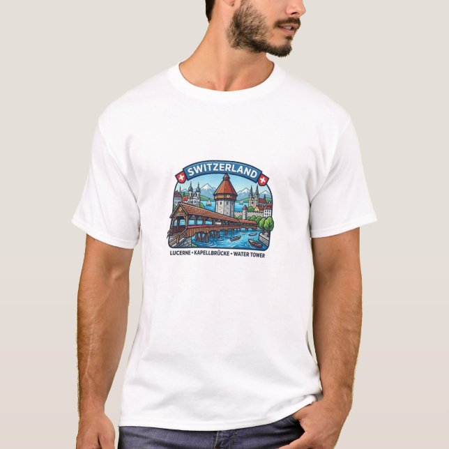 CHAPEL BRIDGE T-Shirt (Front)