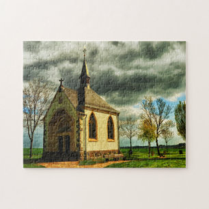 Chapel Eifel Germany. Jigsaw Puzzle