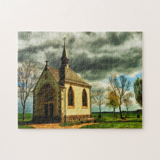 Chapel Eifel Germany. Jigsaw Puzzle (Horizontal)