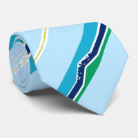 Chapel Hill (North Carolina) city flag Neck Tie