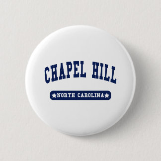 Chapel Hill North Carolina College Style tee shirt 6 Cm Round Badge