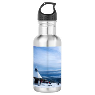 Chapel in the Alps Snow Mountain 532 Ml Water Bottle