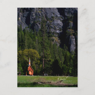 Chapel in Yosemite Postcard
