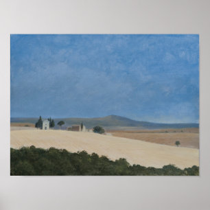Chapel near Pienza 2012 Poster
