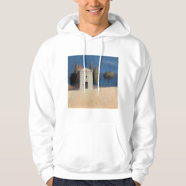 Chapel near Pienza II 2012 Hoodie (Front)