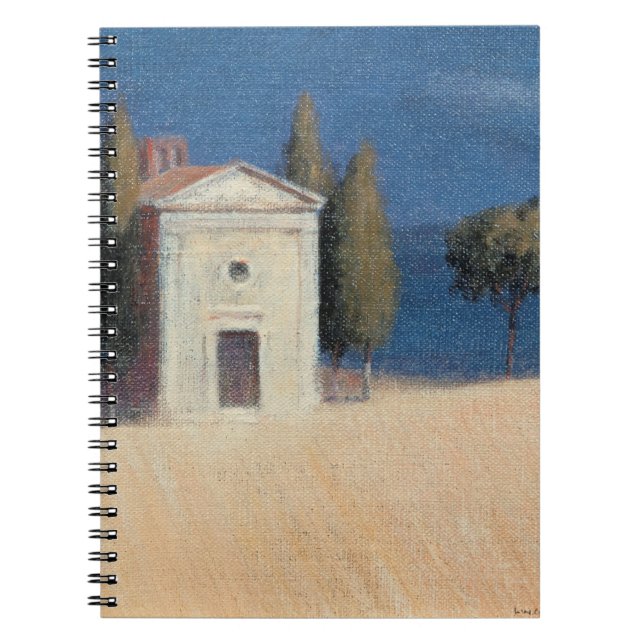 Chapel near Pienza II 2012 Notebook (Front)