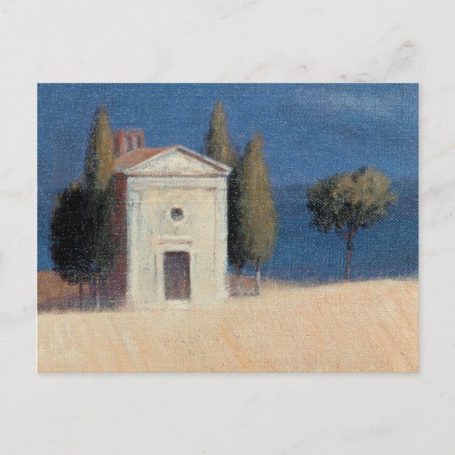 Chapel near Pienza II 2012 Postcard (Front)