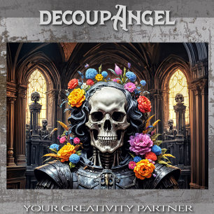 Chapel of Eternal Blossoms - Decoupage - Tissue Paper