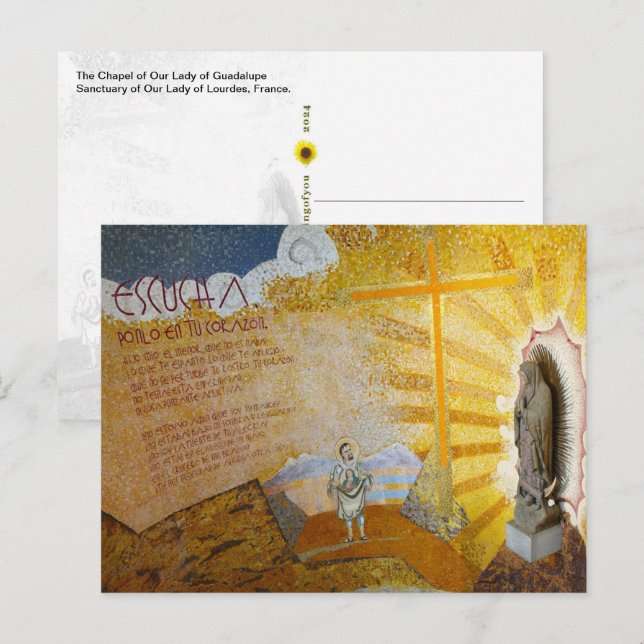 Chapel of Our Lady of Guadalupe, Lourdes, France - Postcard (Front/Back)