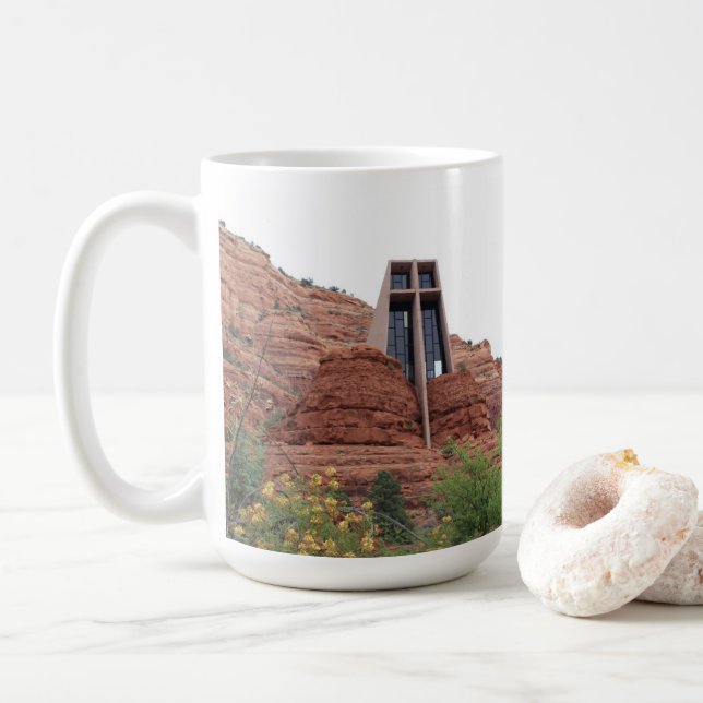 Chapel of the Holy Cross Coffee Mug (With Donut)