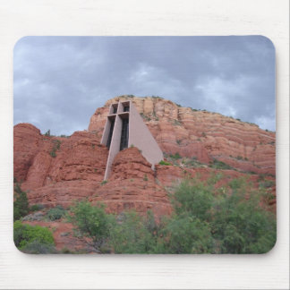 Chapel of the Holy Cross in Sedona, AZ Mouse Mat