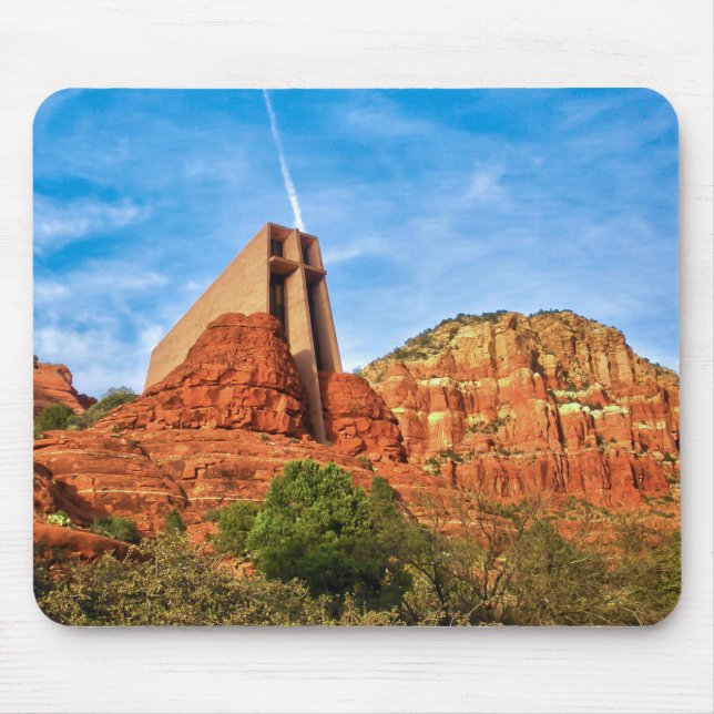 Chapel of the Holy Cross Sedona, AZ Mousepad (Front)