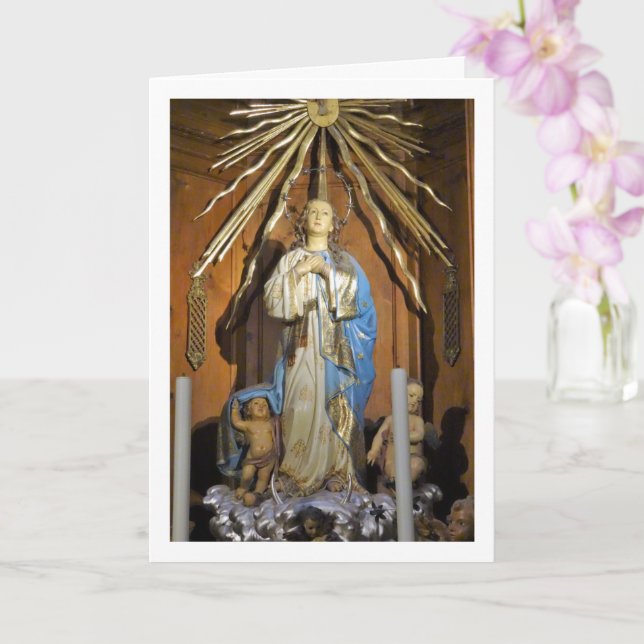 Chapel of the Immaculate, San Nicolás Church Card (Orchid)
