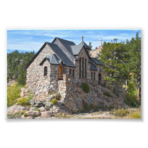 Chapel on the Rock, Allenspark, Colorado Photo Print