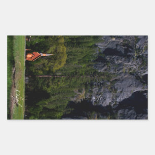 Chapel Rectangle Sticker
