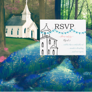 Chapel RSVP-size for RSVP Envelopes Card