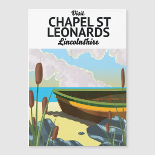 chapel st leonards,Lincolnshire holiday poster.