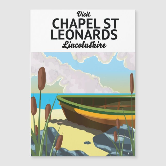 chapel st leonards,Lincolnshire holiday poster. (Front)