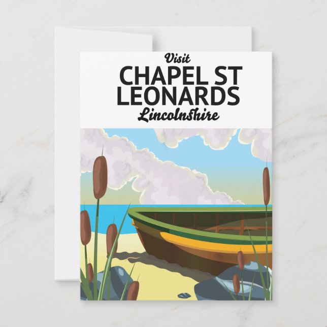 chapel st leonards,Lincolnshire holiday poster. (Front)