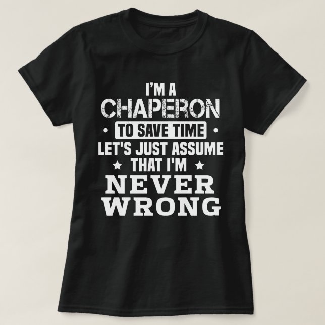 Chaperon T-Shirt (Design Front)