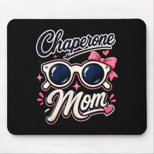Chaperone mum retro sunglasses school even mouse mat