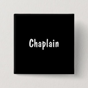 Chaplain 15 Cm Square Badge
