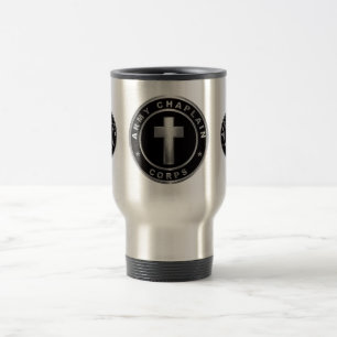 Chaplain Corps Army Veteran   Travel Mug