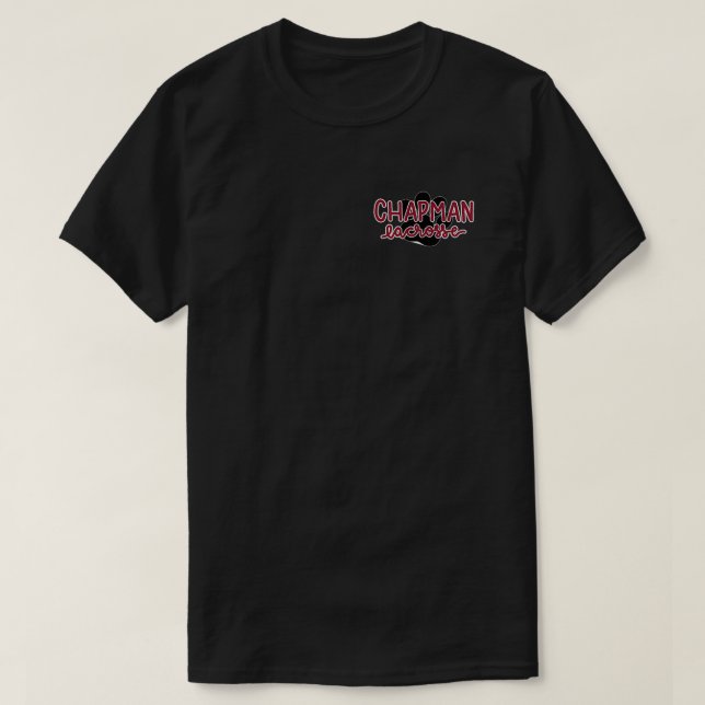 chapman lacrosse T-Shirt (Design Front)