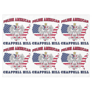 Chappell Hill Texas Polish American Tablecloth