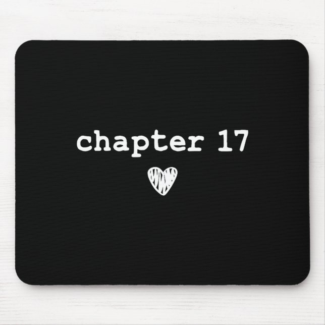 Chapter 17 _ Book Lovers Readers &amp; Aus 17th Bi Mouse Mat (Front)