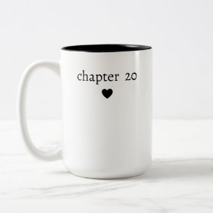 Chapter 20 Personalised 20th Birthday Two-Tone Coffee Mug
