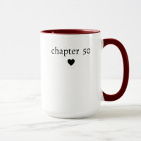 Chapter 50 Personalised 50th Golden Birthday