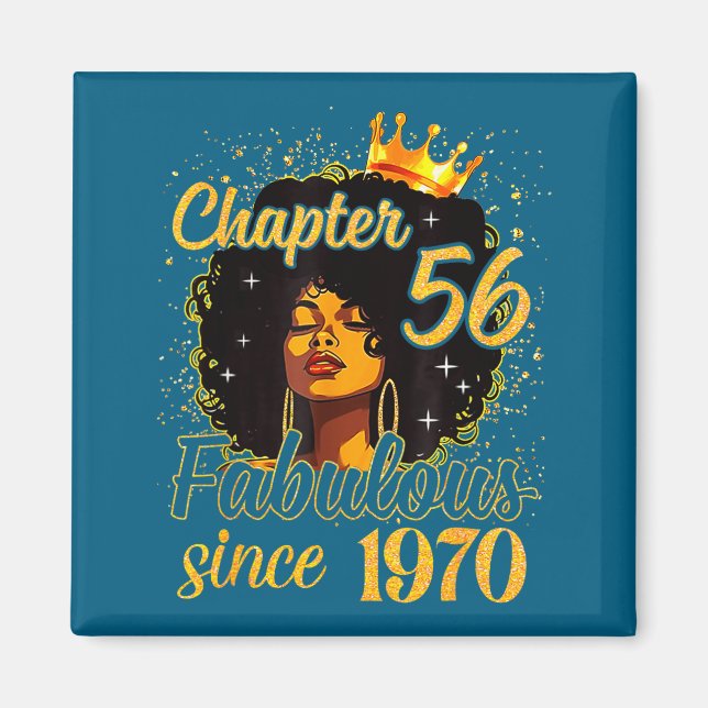 Chapter 56 Fabulous Since 1970 Illustration Magnet (Front)