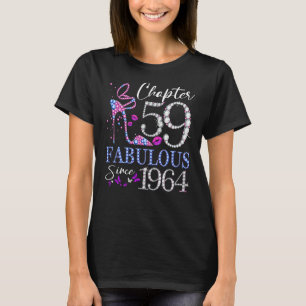 Chapter 59 Fabulous Since 1964 59th Birthday Queen T-Shirt