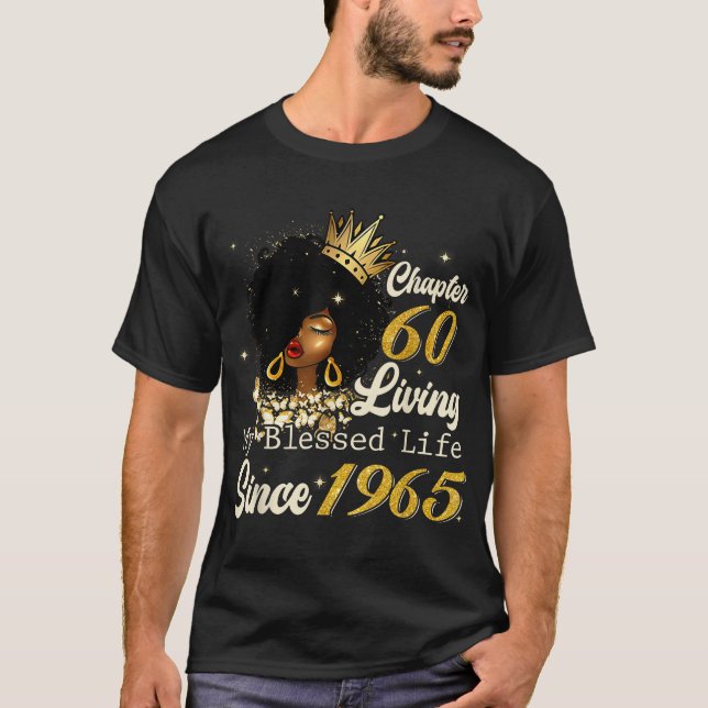 Chapter 60 Years Old Since 1975 60Th Birthday  T-Shirt (Front)