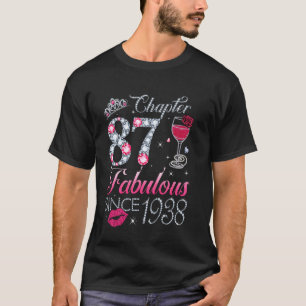 Chapter 87 Fabulous Since 1938 87Th Birthday Gift T-Shirt